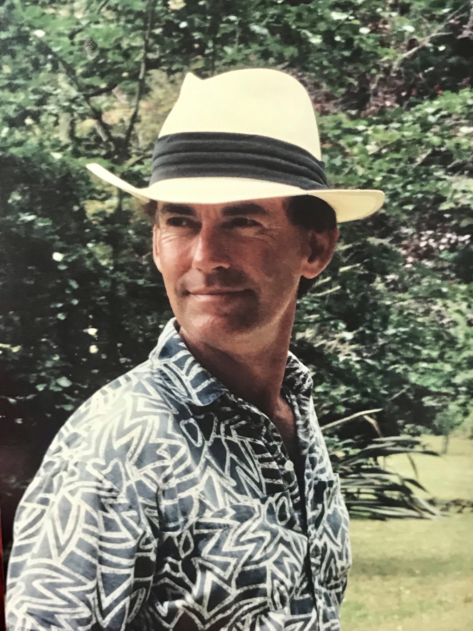 Portrait of Blake Twigden outdoors